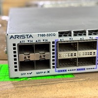 Commutateur réseau PoE Arista DCS-7160-32CQ-R d'occasion, couche 3, 48 ports, montable en rack, capacité 420 Gbit/s, 10/100/1000 Mbps