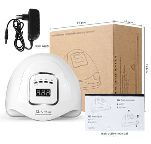 IFINE Beauty SUN X5 MAX Asciuga Unghie da Tavolo con Fototerapia UV e Tecnologia LED per Mani - Lampada per Unghie Ricaricabile - Product Image 6