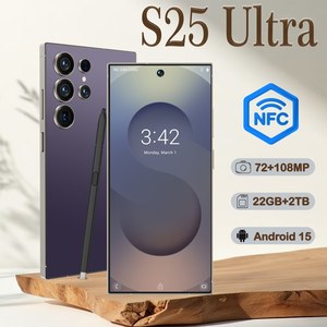 Smartphone S25 Ultra 5G NFC 22GB+2TB, il più venduto del 2025, Nuovo Android <span class=keywords><strong>15</strong></span>, <span class=keywords><strong>Gaming</strong></span> 6.9 Pollici, 5G WIFI, Telefoni Cellulari Globali S25 Ultra - Product Image 1