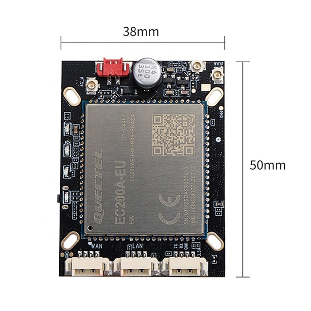 Wholesale Reason 50*38*10mm Mini 4G WiFi Module Router Board with SIM Card Slot MQTT Protocol OpenWRT/Linux System