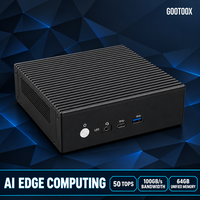 Kotak Komputasi AI Edge Quiet Run untuk Studio Rekaman, Server AI Edge