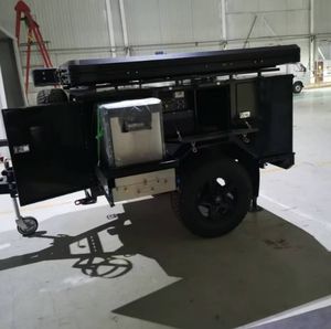 Mini <span class=keywords><strong>remolque</strong></span> todoterreno para caravana, 750kg, casa de tienda de campaña autoconducida para coche/caravana, desierto, exterior, hecho en China - Product Image 2