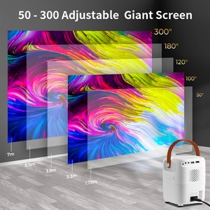 <span class=keywords><strong>Projecteur</strong></span> intelligent portable Umiio Theater 2024 A010 1080P LCD <span class=keywords><strong>LED</strong></span> 1200 <span class=keywords><strong>Lumens</strong></span> HIFI Stéréo Android OS pour usage professionnel, éducatif et extérieur - Product Image 4