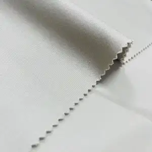 China Supplier SOLID DYED 100% COTTON TWILL CHION KHAKI FABRIC FOR TEXTILE PANTS