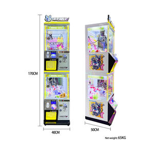 Modèle populaire 2026 Mini machine à pinces à monnayeur pour attraper les peluches pour enfants, pour jeux de capture de poupées - Product Image 3