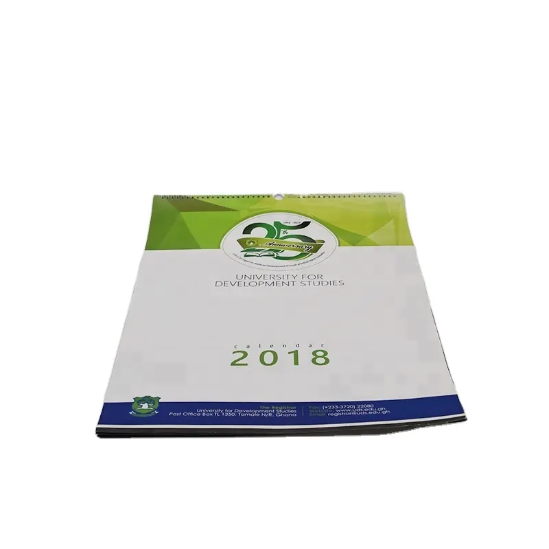 שירות הדפסת לוח שנה של שולחן לוח שנה קיר מותאם אישית 2024
