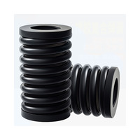 Ressort industriel en spirale, amortisseur et tampon haute élasticité, pièce de rechange durable pour crible vibrant à ressorts composites et machine à vibrateur