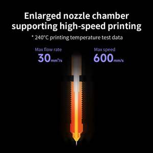 Boquillas Creality K1 SE de 0.4mm de Acero Endurecido para Impresora 3D - Product Image 3