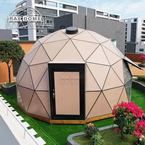 Lều mái vòm bằng kính 6M 7M 8M với các tấm chắc chắn cho khách sạn nghỉ dưỡng bằng gỗ Bốn sử dụng - Product Image 2