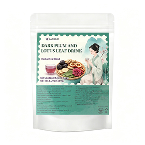 Té de Hierbas de Hoja de Loto, Espino y Ciruela en Bolsa Transparente, Frutas y Flores Reales, Refrescante y Ácido, Bebida de Verano, OEM, Directo de Fábrica - Product Image 5
