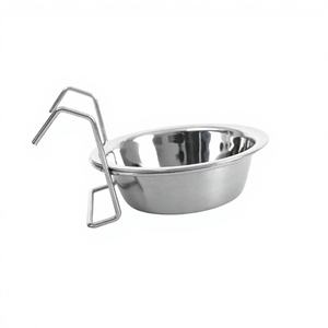 11cm Plastic Bird <b>Food</b> <b>Dog</b> <b>Bowl</b> Eco-Friendly Automatic <b>Raised</b> Waterproof Lightweight for Indoor/Travel Use Pet Feeding YM2550 - Product Image 1