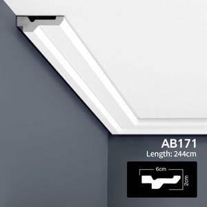 EverWall PU polyuréthane sculpté moulage <span class=keywords><strong>d</strong></span>'<span class=keywords><strong>angle</strong></span> <span class=keywords><strong>d</strong></span>écoration intérieure moderne matériau de construction avantage léger moulage de corniche - Product Image 2
