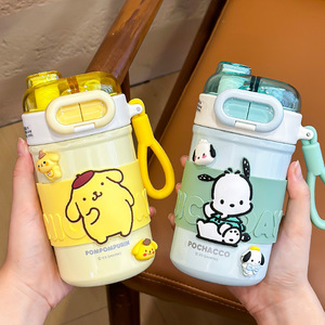 Vaso de acero inoxidable Sanrio My Melody 316L de 500 ml, aislado y portátil, para niños, para viajes. - Product Image 3