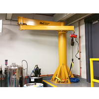 Prix usine Grue à flèche sur colonne 1t 3t 5t, Grue à flèche de poste de travail 5t