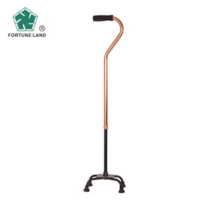 Fortune Land Aluminum Alloy <b>Crutches</b> Height Adjustable For Elderly Rehabilitation <b>Walking</b> Aid - Product Image 3