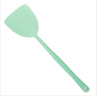 Raquette à mouches en plastique, tue-mouches manuel à long manche, raquette à mouches en maille durable pour la lutte contre les insectes et les nuisibles à la maison, en intérieur et en extérieur