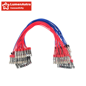 Dây thử nghiệm cá sấu hai đầu dây màu đỏ đen kiểm tra Clip cá sấu khai thác Dây Đôi - Product Image 4