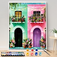 Kits de peinture par numéros DIY personnalisables, ensemble de peinture à l'huile non personnalisé pour adultes, enfants et débutants, livraison directe