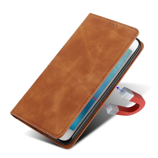 For Tecno Camon 20 Pro 4G Skin Feel Magnetic Leather Phone Case