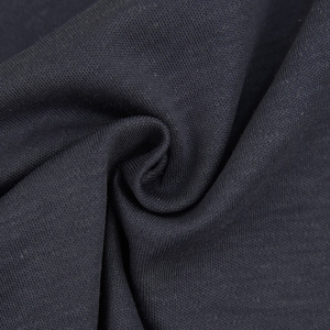 Tissu en coton durable, mélange de <span class=keywords><strong>Tencel</strong></span> et de chanvre, tissu tricoté interlock mercerisé, 210 GSM, 155 cm, pour vêtements écologiques - Product Image 5