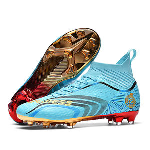 Crampons de football FGTF haut de gamme pour garçons-Chaussures de football respirantes avec clous longs/courts pour l'entraînement des jeunes Conception de soutien de la <span class=keywords><strong>cheville</strong></span> - Product Image 5