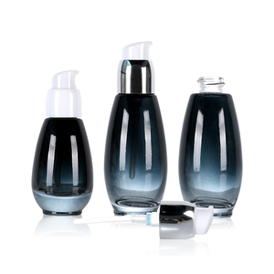 Supply Wholesale Price <b>Glass</b> Serum Pump Bottle Matte Pump Lotion New Style Skincare <b>Glass</b> Cream <b>Container</b> Lotion Pump Bottles - Product Image 3