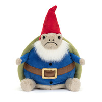 Peluche Tortue Timmy 'Gnome de Jardin' de JC, Adorable Peluche Tortue, Poupées en Peluche, Idéal pour un Cadeau d'Anniversaire