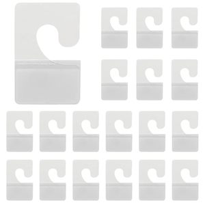 Quick-Access J-<b>Hook</b> Hang Tabs <b>hook</b> <b>Plastic</b> Hangers for Side-Kick and Strip Merchandising - Product Image 1