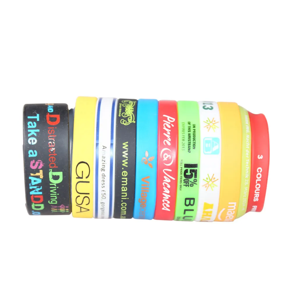 Manufacturer Custom Silicone Slap Bracelets, Silicone Slap Bands, Silicone Slap Wristbands