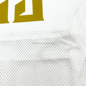 Maillot de football américain personnalisé pour adulte, respirant, grande taille, sublimation, manches courtes, unisexe - Product Image 6