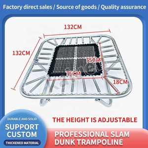 Mini <span class=keywords><strong>trampoline</strong></span> <span class=keywords><strong>de</strong></span> gymnastique intérieur/extérieur <span class=keywords><strong>de</strong></span> 8 pieds avec cadre métallique durable <span class=keywords><strong>pour</strong></span> la perte <span class=keywords><strong>de</strong></span> poids et la combustion des graisses - Product Image 5