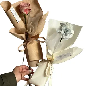 Nastro di tenacità alta filo riciclato sostenibile per fiori e regali abito da sposa