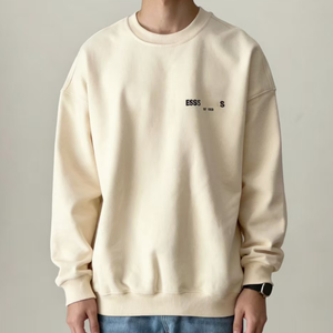 Sudadera <span class=keywords><strong>Fear</strong></span> para hombre, con capucha y cuello redondo, gris, popular, personalizable con logotipo de fábrica, forro polar grueso, God - Product Image 3