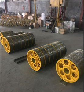 Pabrik <span class=keywords><strong>Elevator</strong></span> dengan Pulley <span class=keywords><strong>Sheave</strong></span> Besi Cor - Product Image 3