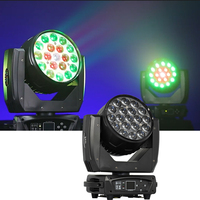 Vente en gros d'usine, projecteurs à tête mobile LED DMX Rgb pour bar, mariages, DJ, spectacle, éclairage de scène, 19 pièces, projecteurs Par à mise au point