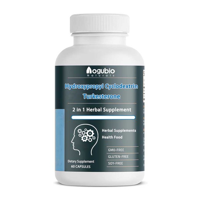 Aogubio Private Label Herbal Supplements Health Food Hydroxypropyl Cyclodextrin Turkesterone Capsules
