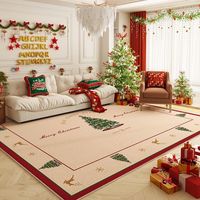 Modern Luxury Designer Rugs Large Carpets Home Decor Door Home Crystal Velvet Print Area Rugs Living Room Carpet