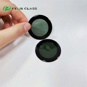 แก้วรมควันย้อมสีกึ่งโปร่งใสแบบกำหนดเองสำหรับหน้าจอ LCD 15% การส่งผ่านแสงการพิมพ์สกรีนผ้าไหมสีควัน - Product Image 5