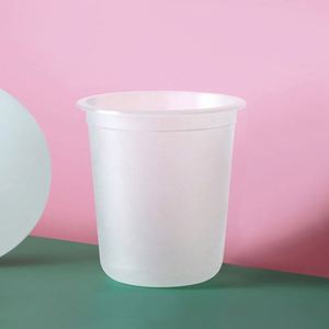 แก้ว PP U Cup 90 มม. พิมพ์โลโก้ได้ตามต้องการ แก้วพลาสติกแบบใช้แล้วทิ้งพร้อมฝาปิด สำหรับชาไข่มุก น้ำแร่ และน้ำผลไม้ ขนาด 12/16/24 ออนซ์ แบบใส - Product Image 4