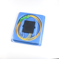 Cassette de répartiteur optique PLC 1x4 SC/APC pour réseaux FTTX