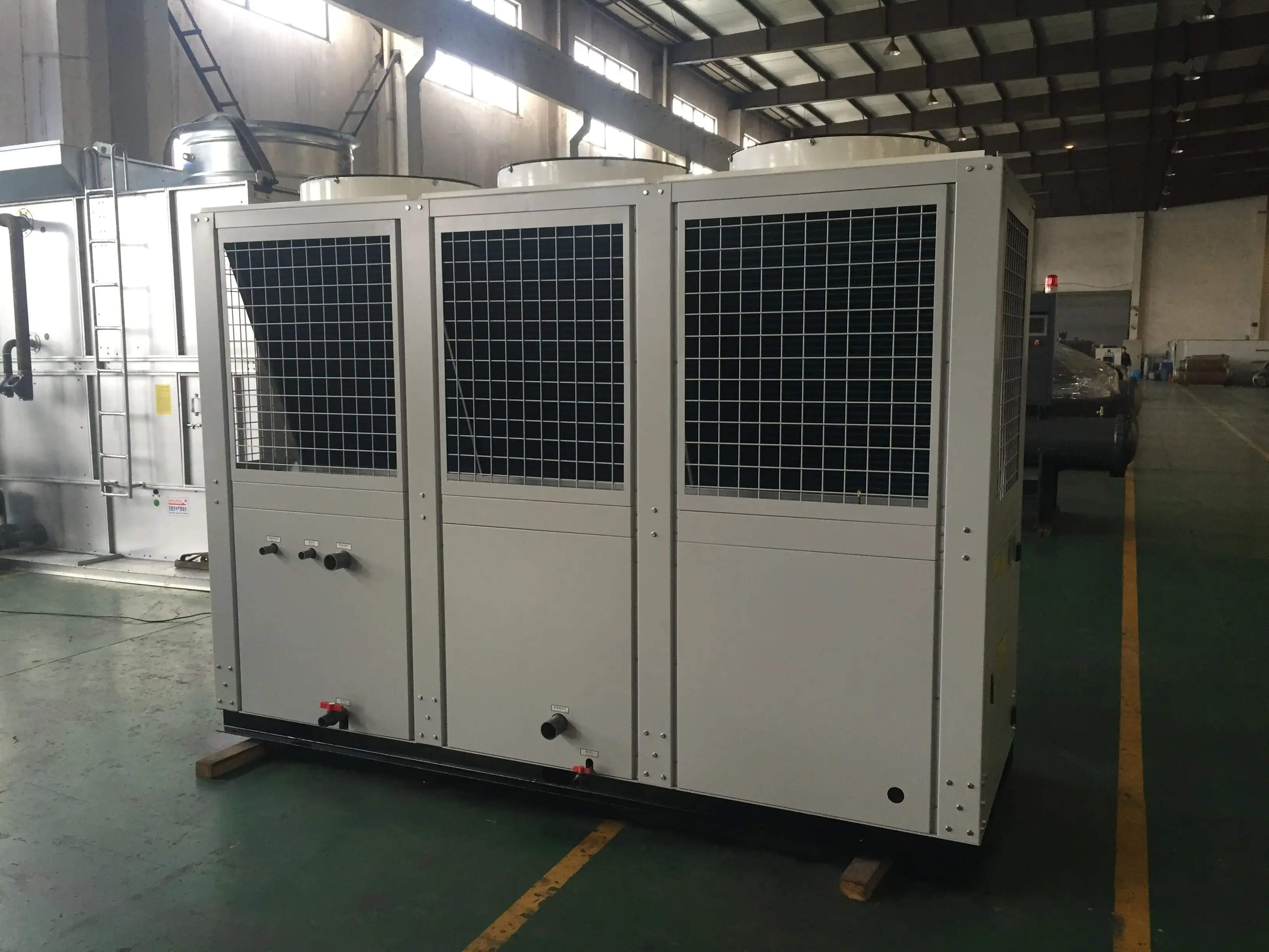 low price air cooling water chiller system unit for injection plastic and PVC or PE extruder line air cooled industrial chiller