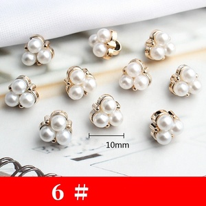 Bán Buôn May Hiện Có Áo Sơ Mi Ngọc Trai Nhựa Polyester Nút Nhựa Cho Phụ Nữ Của Quần Áo - Product Image 2