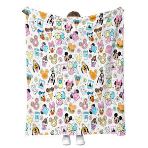 Coperta in Pile Morbida e Calda Personalizzata con Cartoni Animati, Regalo per Neonati, Compleanno, <span class=keywords><strong>Natale</strong></span>, San Valentino - Product Image 3