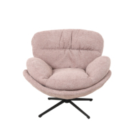 Éponge en tissu de canapé inclinable monoplace de Style de luxe nordique pour chaise de canapé paresseux adulte de salon