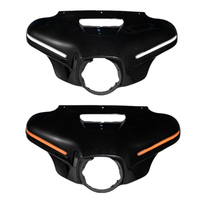 Carénage de phare avant de moto avec LED pour Harley Davidson Touring Street Glide Ultra Limited 2014-2023