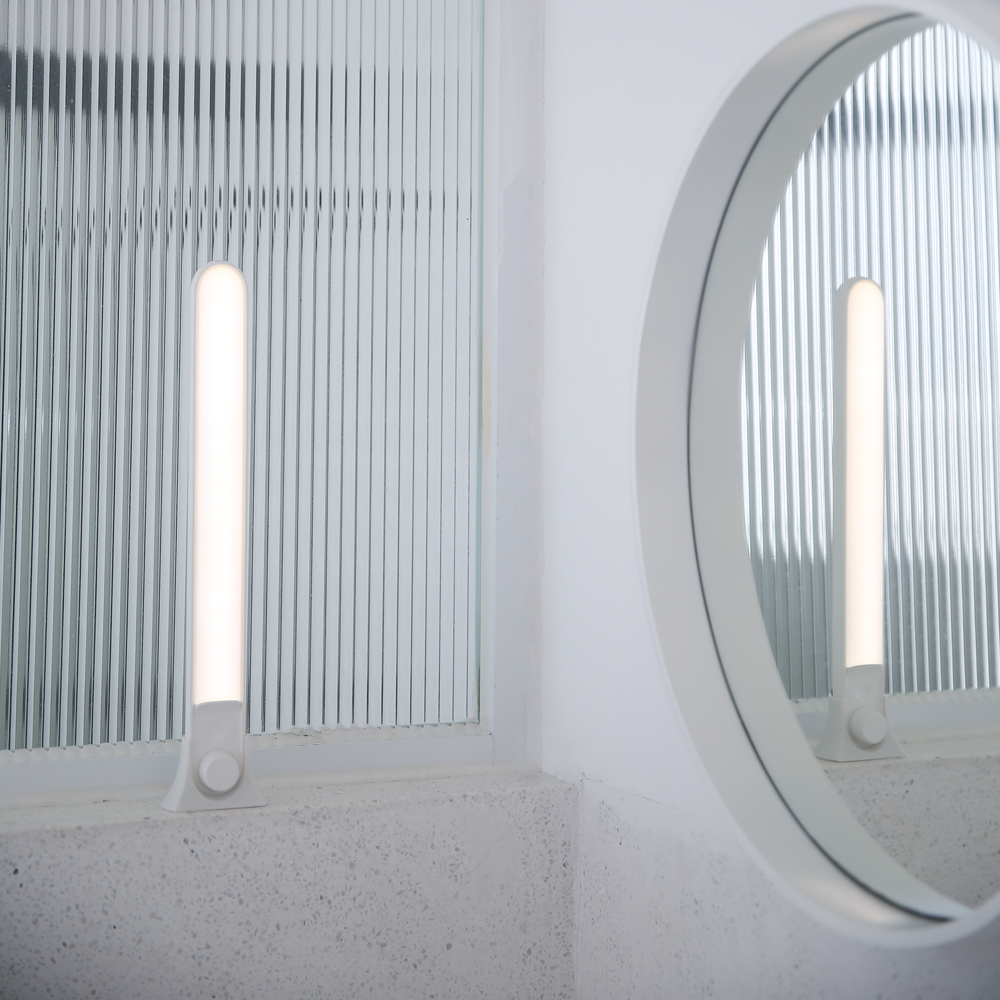 Светодиодный настенный перезаряжаемый светильник с регулируемой яркостью, беспроводной ночник для холодной стены с большим аккумулятором для шкафа, гардероба, спальни