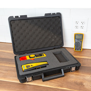 Metal Tool Box Set Mechanic Universal Hard Carrying Case with Premium Kaizen Pick and Pluck Foam Tactical Gun Case Bag