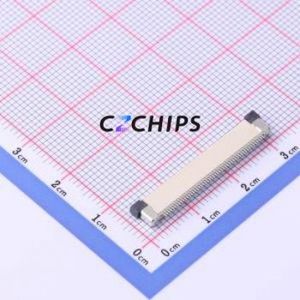 FPC-0.5AX-50PWBH20 FFC/FPC Connector SMD,P=0.5mm Connector Drawer Type Bottom Contact 50P 0.5mm - Product Image 2