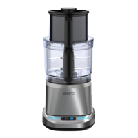 Mixeur Électrique 220V Cuisine 3.5L Acier Inoxydable 1300W Multifonction avec Bol Mélangeur et Broyeur