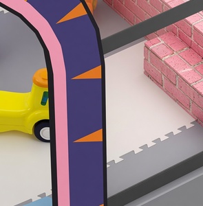 Set de Juego Infantil con Bote, Túnel para Gatear y Coche Montable para Diversión en Interiores - Product Image 5